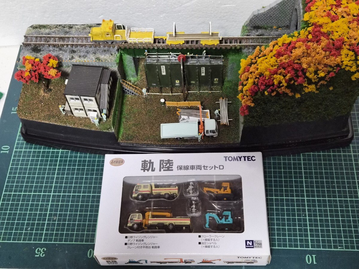 鉄道 ジオラマ 車両展示台_画像1