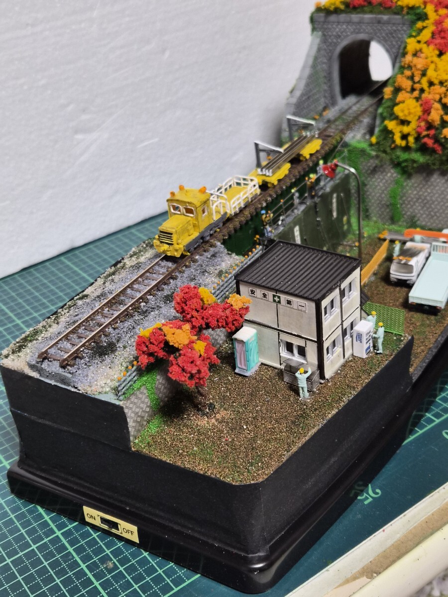 鉄道 ジオラマ 車両展示台_画像3