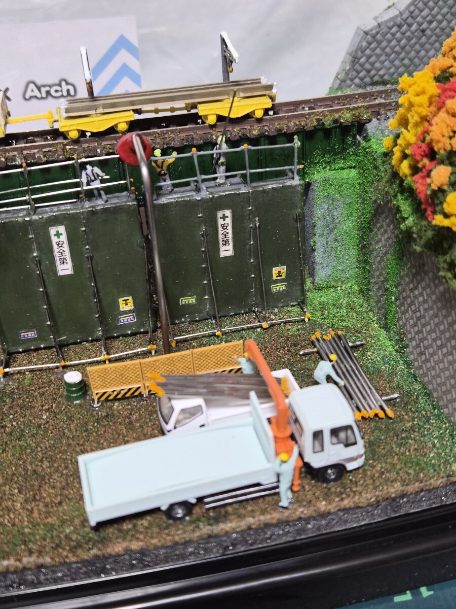 鉄道 ジオラマ 車両展示台_画像7