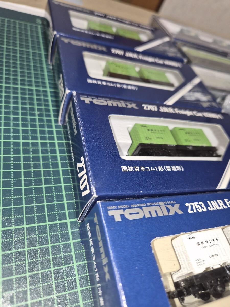 TOMIX国鉄貨車コム、コキ、 KATO コキ形貨車_画像4