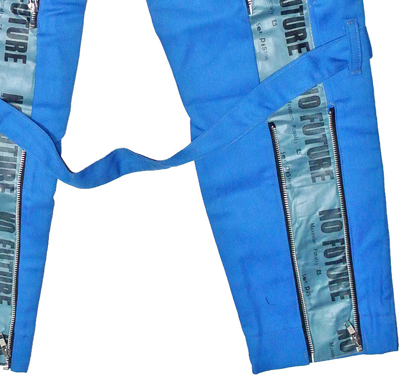 セディショナリーズ（リプロ・復刻）NO FUTURE ボンテージパンツ ■[HOMAGE TO 430 SEDITIONARIES MCLAREN/WESTWOOD] 黒タグ ■詳細不明_画像8