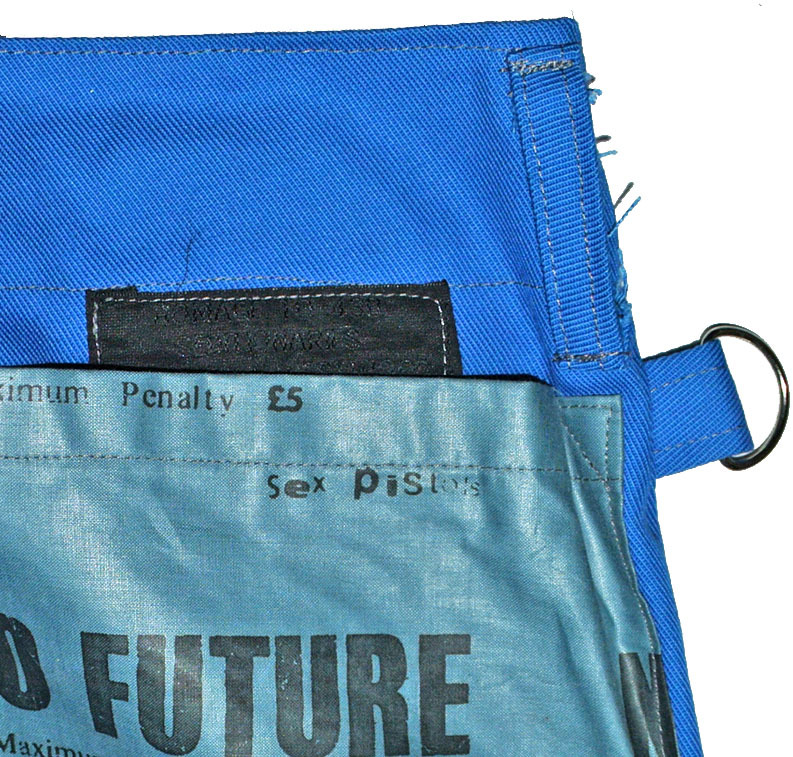 セディショナリーズ（リプロ・復刻）NO FUTURE ボンテージパンツ ■[HOMAGE TO 430 SEDITIONARIES MCLAREN/WESTWOOD] 黒タグ ■詳細不明_画像2