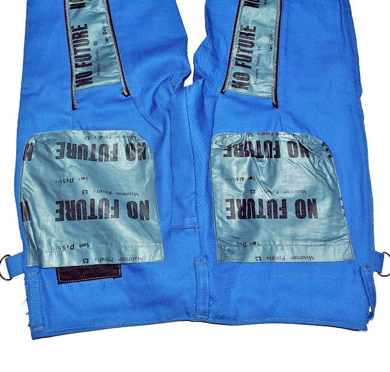 セディショナリーズ（リプロ・復刻）NO FUTURE ボンテージパンツ ■[HOMAGE TO 430 SEDITIONARIES MCLAREN/WESTWOOD] 黒タグ ■詳細不明_画像6