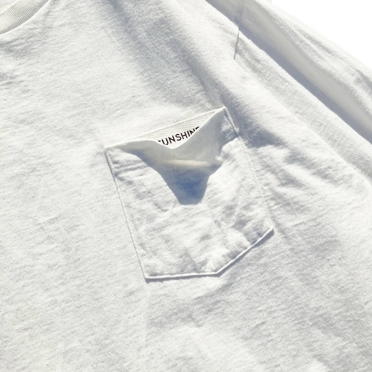 KAPTAIN SUNSHINE ロンT 38サイズ ホワイト キャプテンサンシャイン KS9FCS11 白 ライン 長袖 _画像2