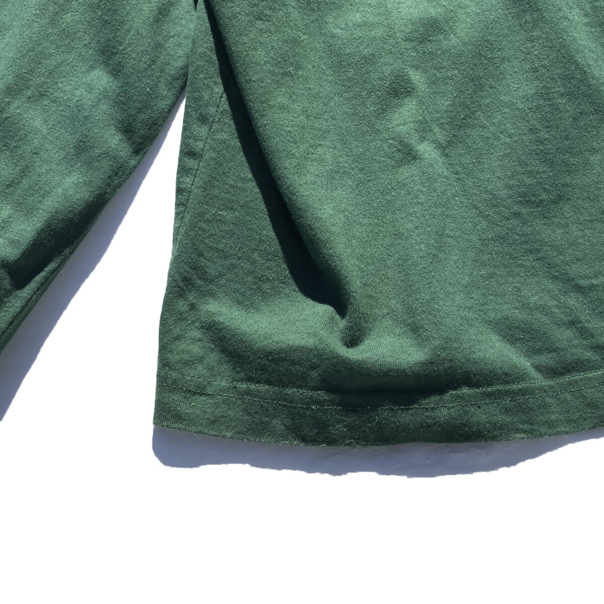 XLARGE ロンT Lサイズ バックプリント グリーン 101224011005 BATHTUB FAIRY L/S POCKET TEE エクストララージ 緑 長袖_画像7