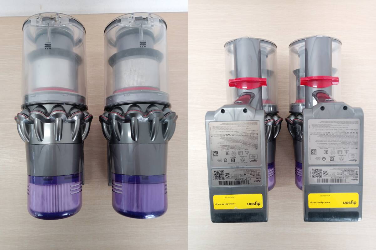 【BE-3614　BE-3615】dyson　ダイソン　SV14　V10　コードレスクリーナー　掃除機　2台セット　ジャンク品　簡易清掃済_画像3