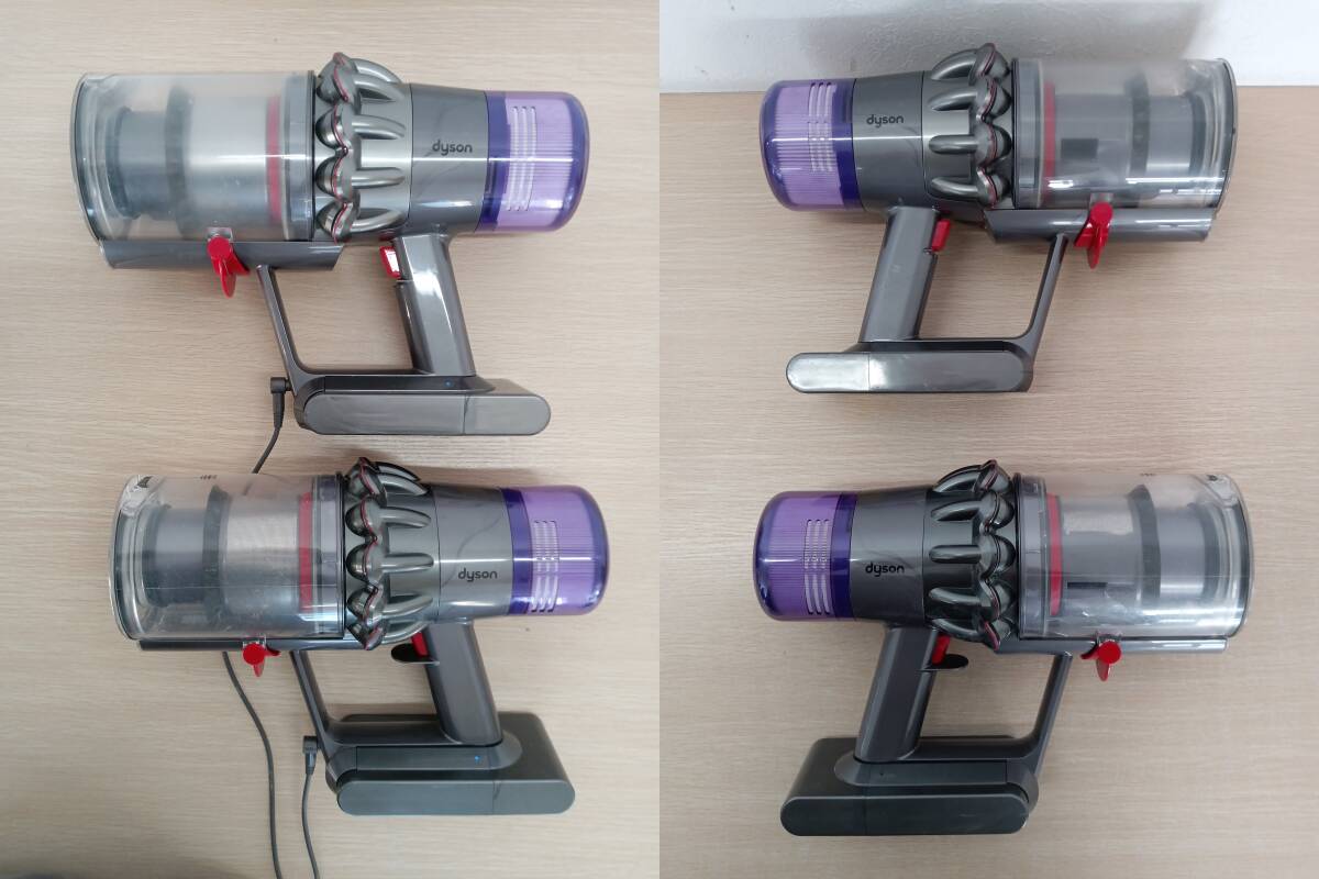 【BE-3614　BE-3615】dyson　ダイソン　SV14　V10　コードレスクリーナー　掃除機　2台セット　ジャンク品　簡易清掃済_画像4
