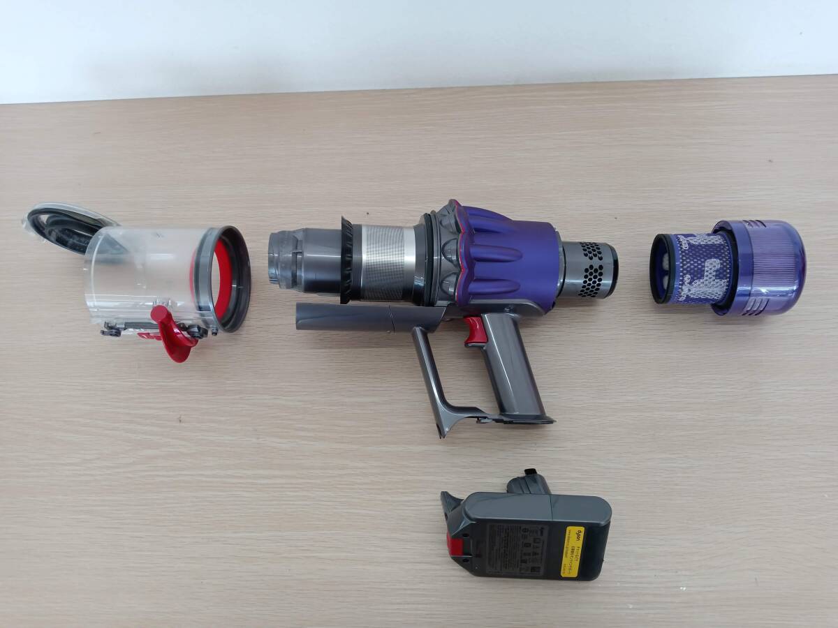 【BE-3628】dyson ダイソン SV18 digitalslim 専用充電ドック付き コードレスクリーナー 掃除機 通電確認済 簡易掃除済_画像5