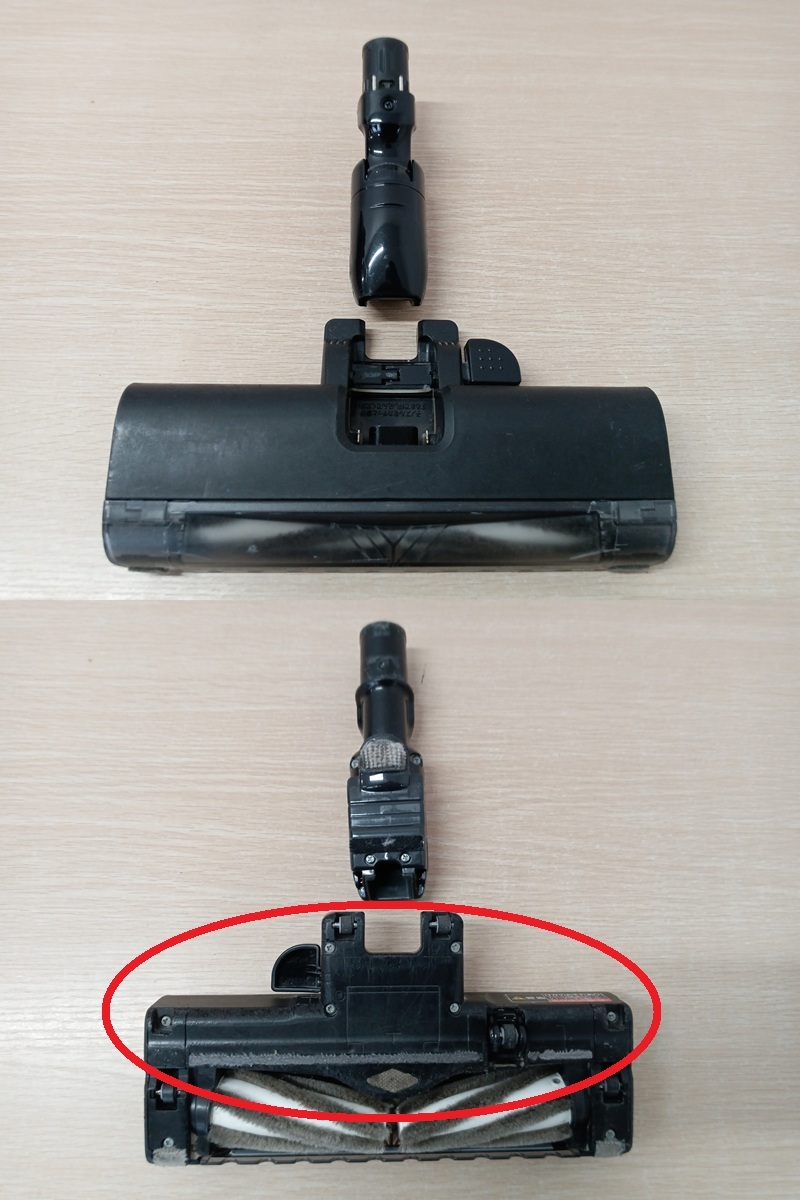 【BE-3725】Panasonic　パナソニック　MC-SR580K-T　2021年製　サイクロン式　コード付き掃除機　通電確認済　簡易清掃済_画像6