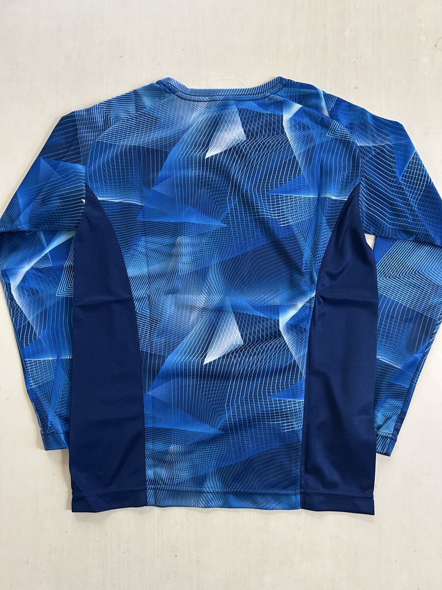 新品タグ付き　メンズO ATHLETAアスレタ 長袖プラクティスシャツ　ネイビー_画像7