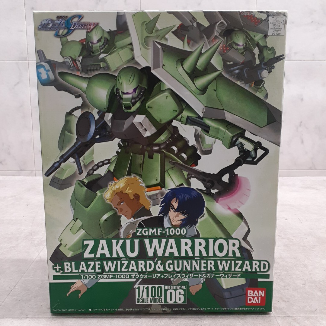 HO-251114-923-J[ не собран ]1/100 ZGMF-1000 The k Warrior + Blaze Wizard &gana- Wizard gun pra Mobile Suit Gundam SEEDDESTINY