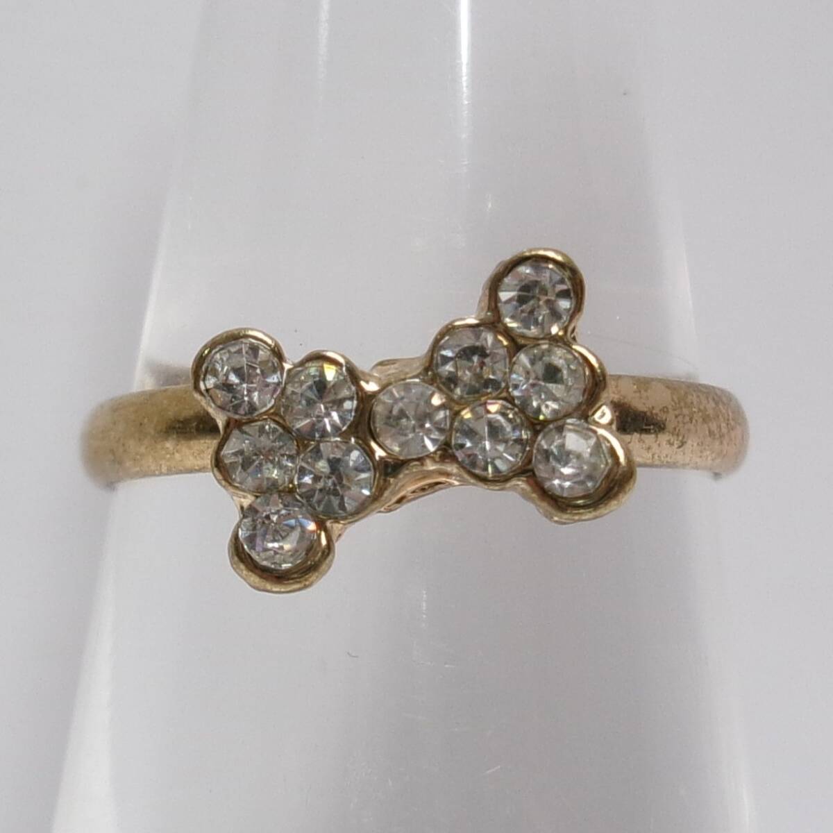 ファッションリング　10.5号　大網てんとう虫　2629_画像1