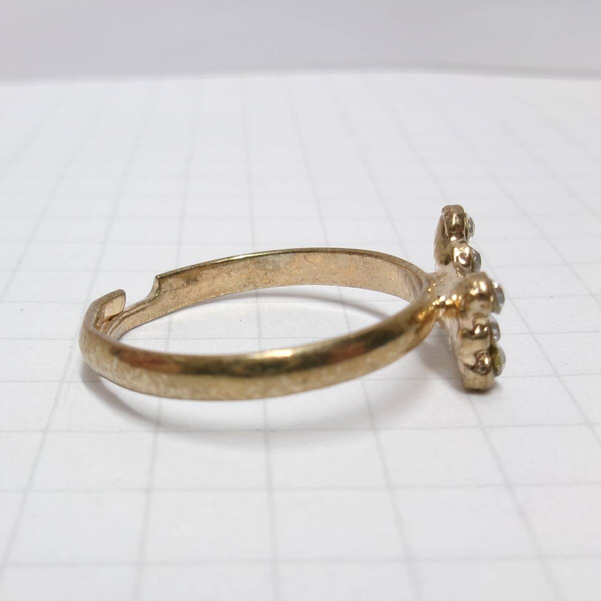 ファッションリング　10.5号　大網てんとう虫　2629_画像7