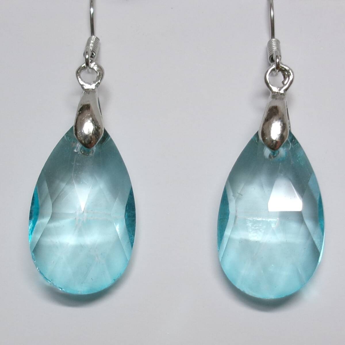 アクリル　ピアス　フックピアス　予備キャッチ1個付き　大網てんとう虫　2556_画像1