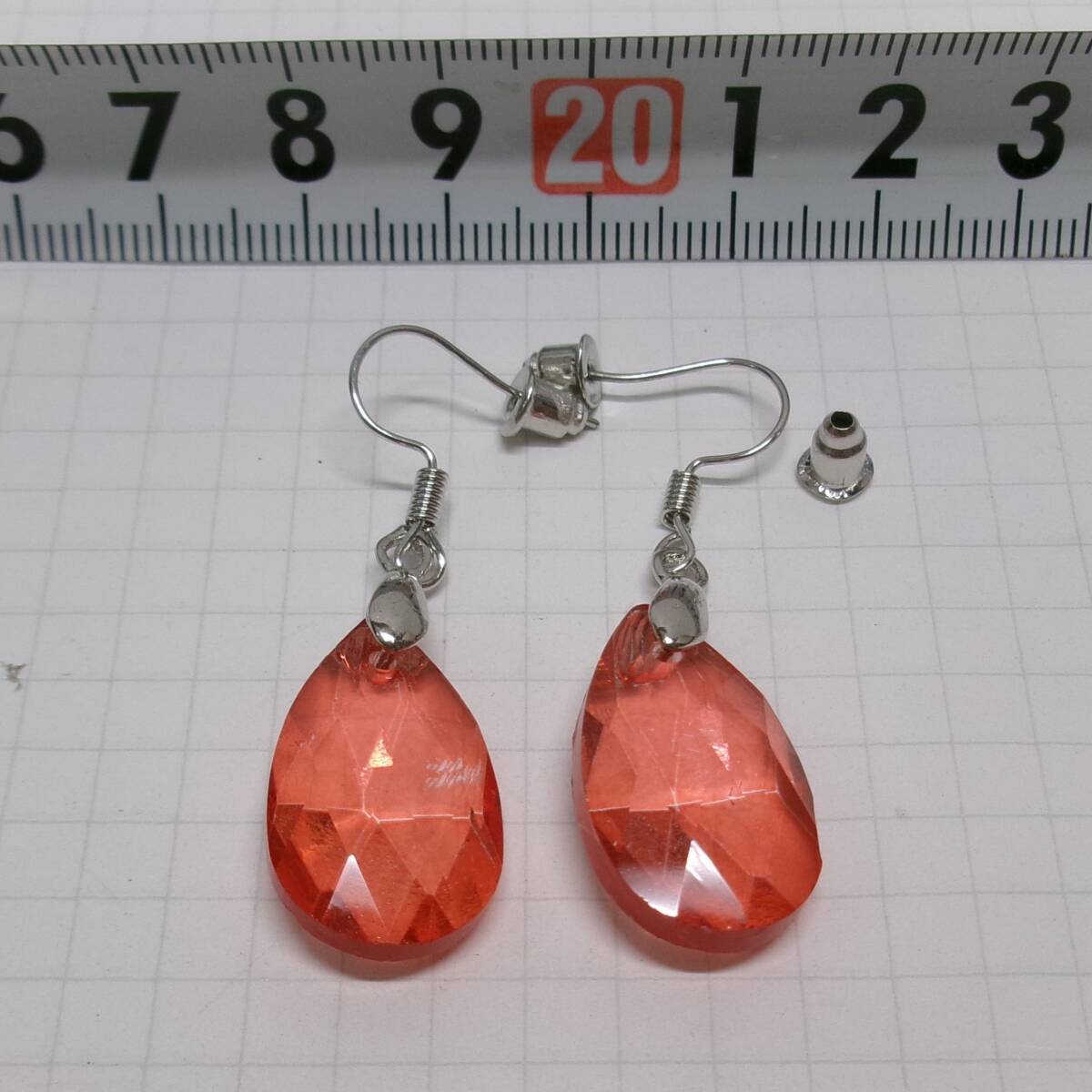  акрил серьги крюк серьги предварительный catch 1 шт имеется большой сеть божьи коровки 2586