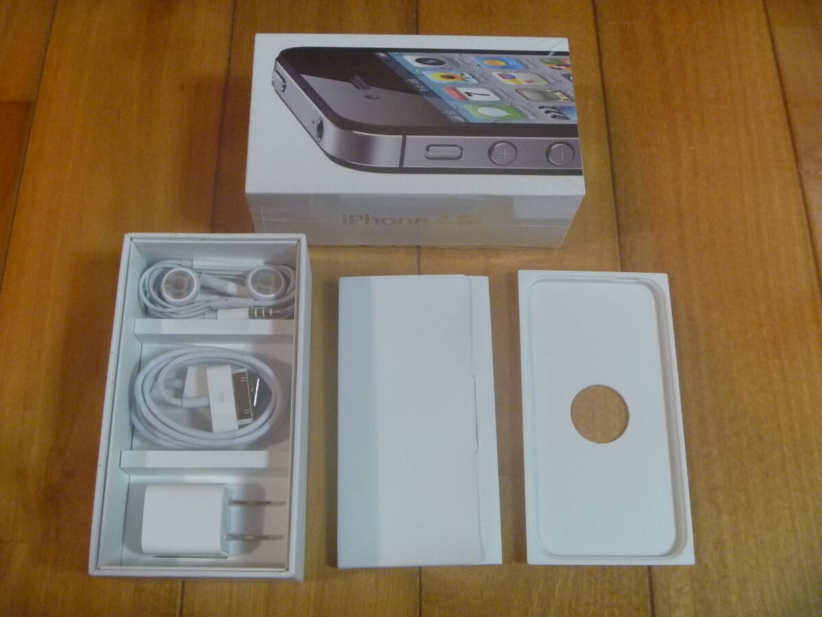 (箱・付属品のみ) iphone 4S Black 64GB の付属品のみ 本体無し_画像5