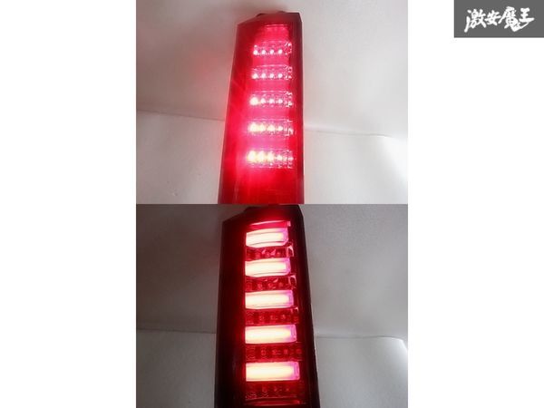 点灯OK☆REIZ スズキ DA64W エブリィワゴン スモーク LED テールライト テールランプ シーケンシャル 左右セット RZ-SZ-03 棚F7_画像4