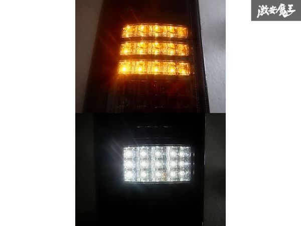 点灯OK☆REIZ スズキ DA64W エブリィワゴン スモーク LED テールライト テールランプ シーケンシャル 左右セット RZ-SZ-03 棚F7_画像5