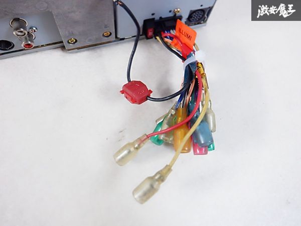 【動作OK★保証付】KENWOOD ケンウッド 汎用 2DIN オーディオプレイヤー カーオーディオ デッキ CD MD AUX DPX-5025MS 当時もの 棚_画像9