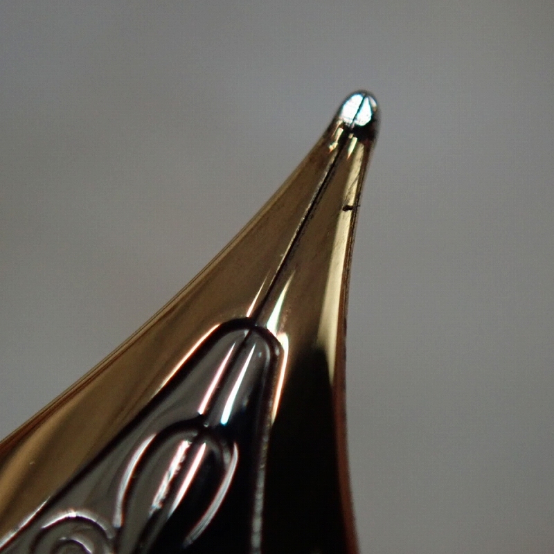 ■AC-7239　モンブラン　万年筆　マイスター　シュテュック　149 4810 14K 585/ペン先　14金　20251126_画像4