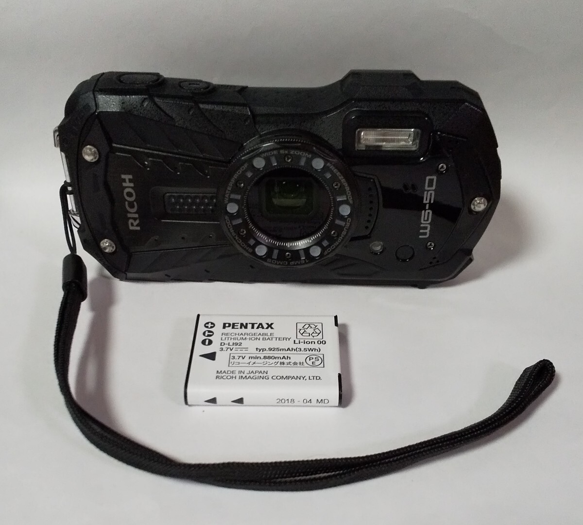 【本格防水 耐衝撃 防塵 防寒】RICOH WG-50 デジカメ ②_画像1