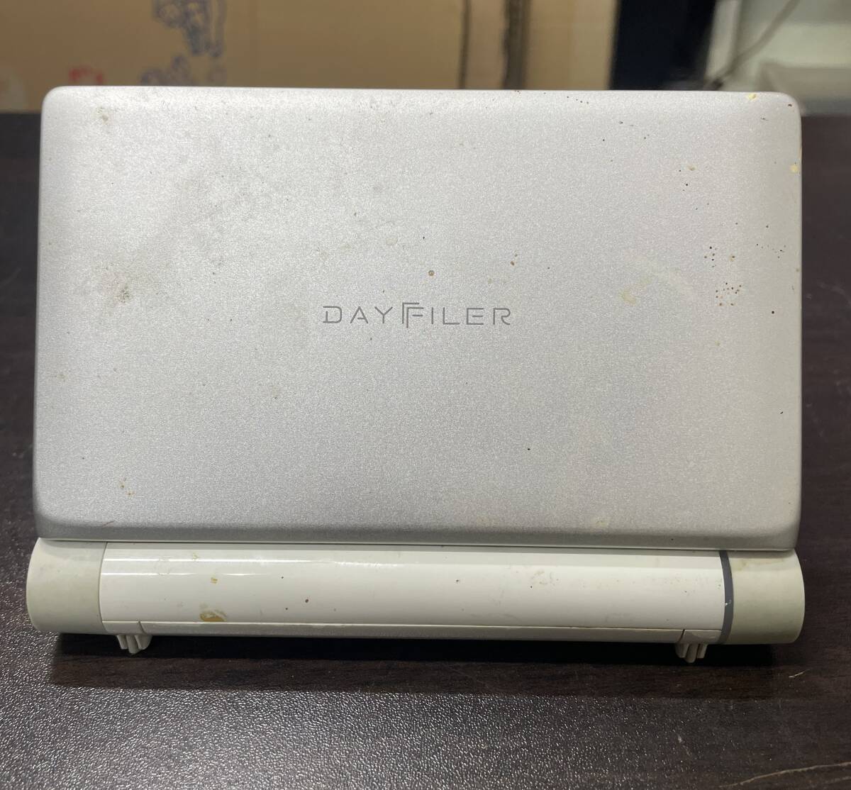 【H96】セイコーインスツル/SEIKO(SⅡ) DAYFILER/デイファイラー DX‐X8001 電子辞書 ※通電・動作未確認の為、現状販売です。 _画像2