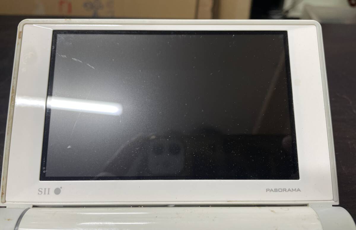 【H96】セイコーインスツル/SEIKO(SⅡ) DAYFILER/デイファイラー DX‐X8001 電子辞書 ※通電・動作未確認の為、現状販売です。 _画像5