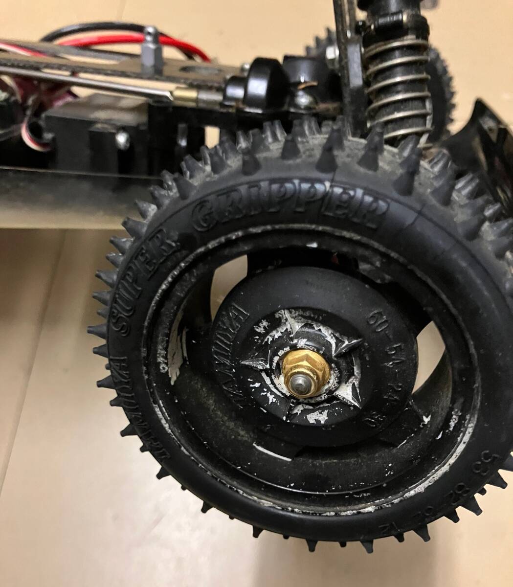 タミヤ1/10電動RCバギー トップフォース(中古品)_画像6