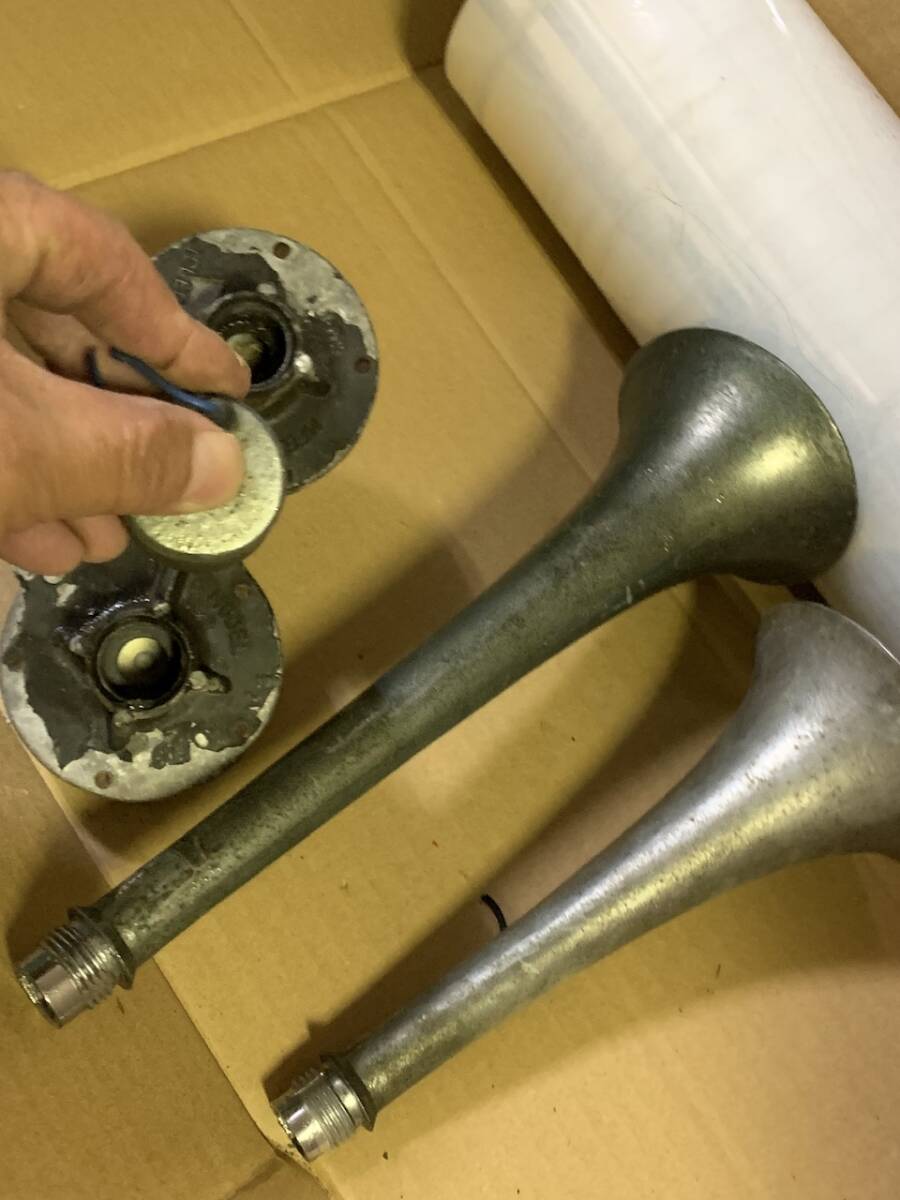 ALLOW アロー ヤンキーホーン エアホーン MODEL N0513-OH 当時物　JUNK_画像5