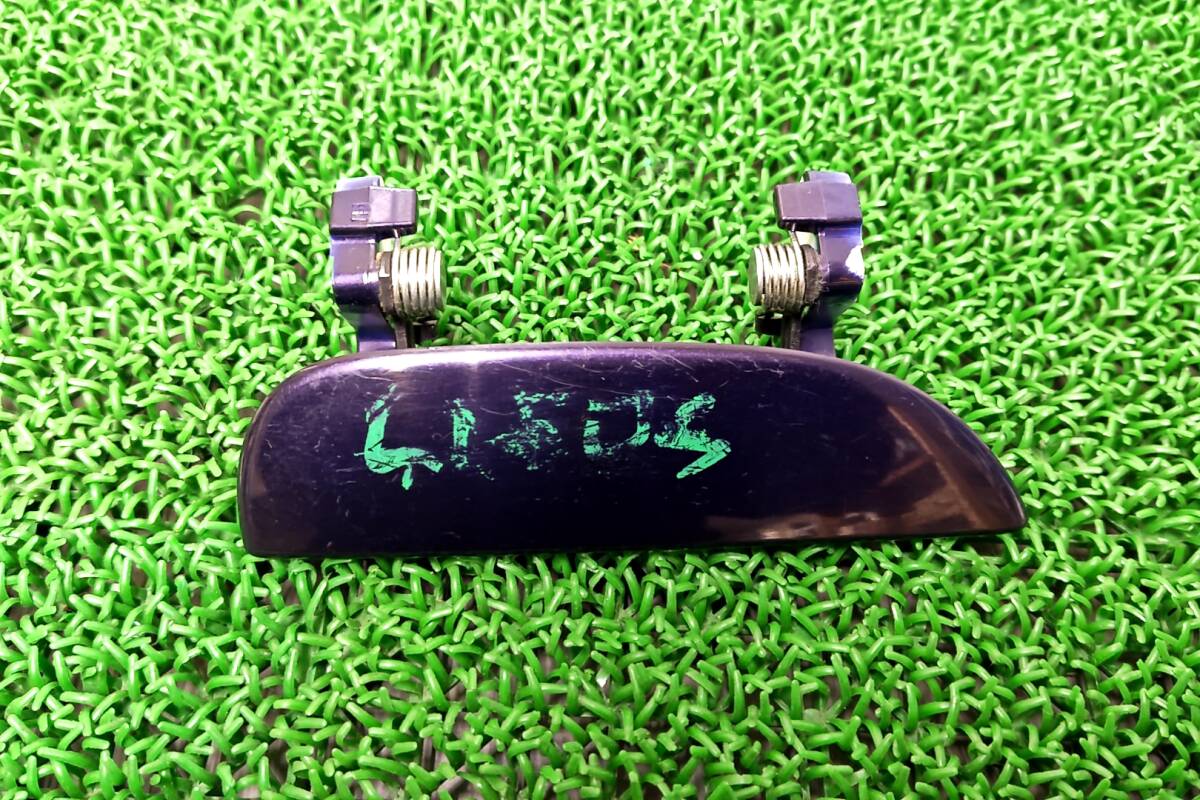 ★送料600円 　ダイハツ ムーヴ L150S L152S L160S ミラ L250S L260S L275S アウターハンドル 右 ドアノブ 運転席 前後 紫 パープル 青紫？_画像1