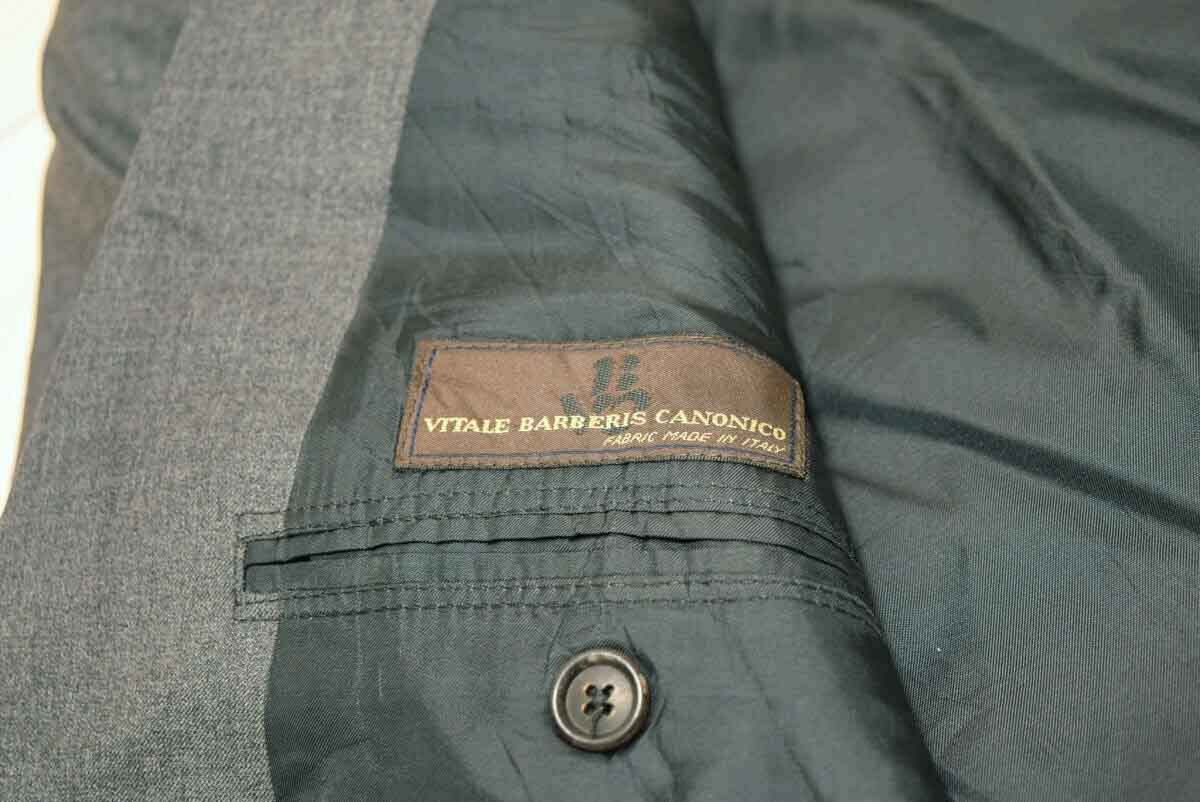 USA製 Brooks Brothers ブルックス ブラザーズ 2釦 カノニコ社 ウール100% オールシーズン テーラード ブレザー ジャケット L (K00110808) _画像3