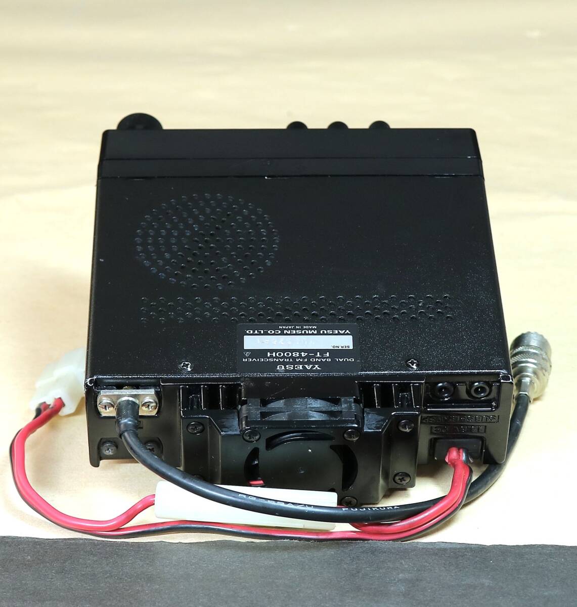 YAESU ヤエス FT-4800H ハイパワー 145/430MHz（受信 145/430/1200MHz 可能）２バンドモービル機( FT-4900 TM-732 IC-2350 )_画像2