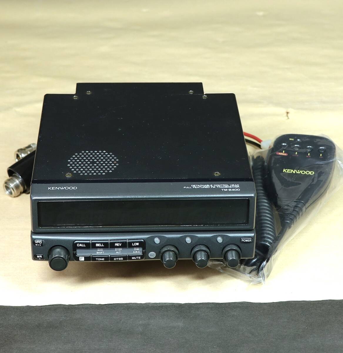 ※希少 KENWOOD ケンウッド TM-2400 2.4GHz+1.2GHz 白色 LED 電解コンデンサ 予防交換（検索：TM-541 TM-942 TM-842）_画像5