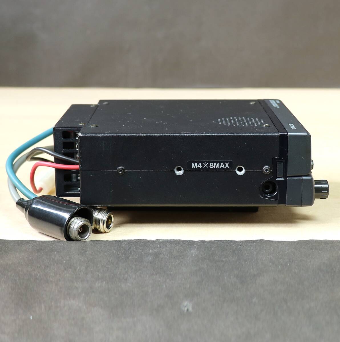 ※希少 KENWOOD ケンウッド TM-2400 2.4GHz+1.2GHz 白色 LED 電解コンデンサ 予防交換（検索：TM-541 TM-942 TM-842）_画像4