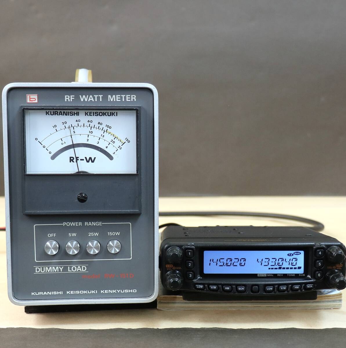 YAESU ヤエス FT-8800 145/430MHz 20W 2バンドモービル 高輝度 LED 仕様(検索:TM-732 TM-733 FT-4800 FT-4900 IC-1270)_画像8