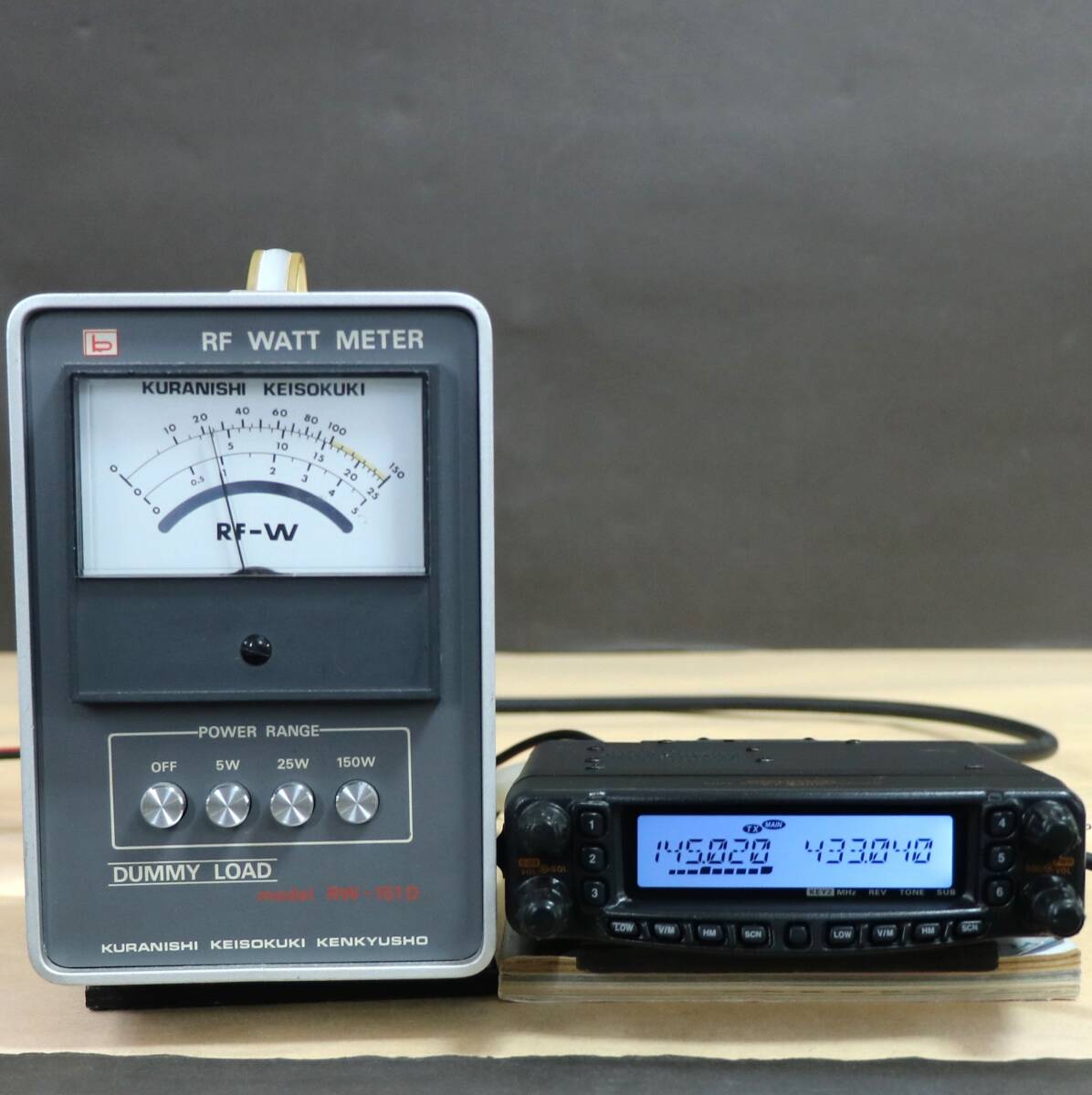 YAESU ヤエス FT-8800 145/430MHz 20W 2バンドモービル 高輝度 LED 仕様(検索:TM-732 TM-733 FT-4800 FT-4900 IC-1270)_画像7