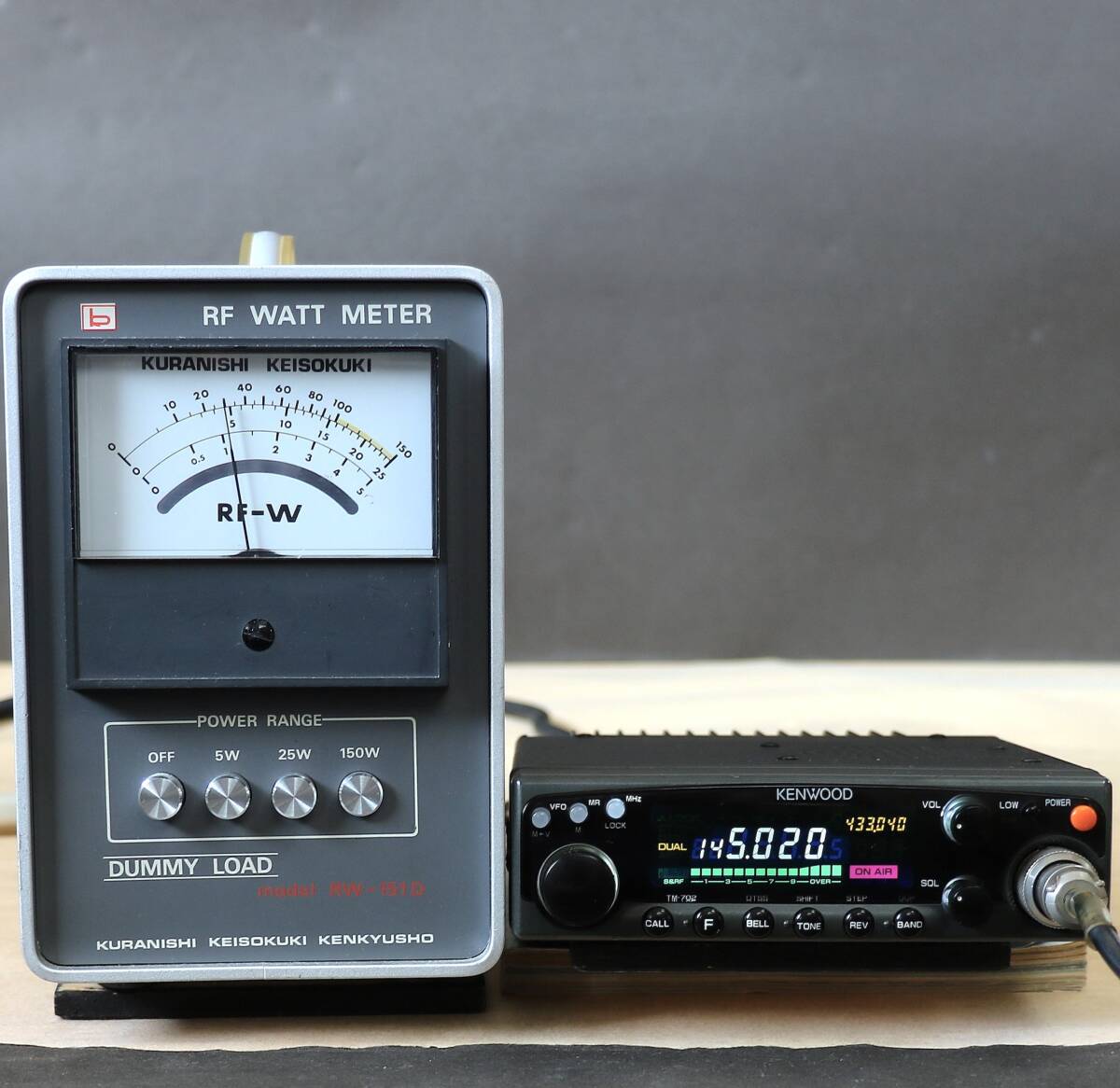 KENWOOD ケンウッド TM-702D 30Wパワー 145/430MHz 2バンドモービル 高輝度白色LED（検索：TM-732 TM-741 TM-701）_画像7