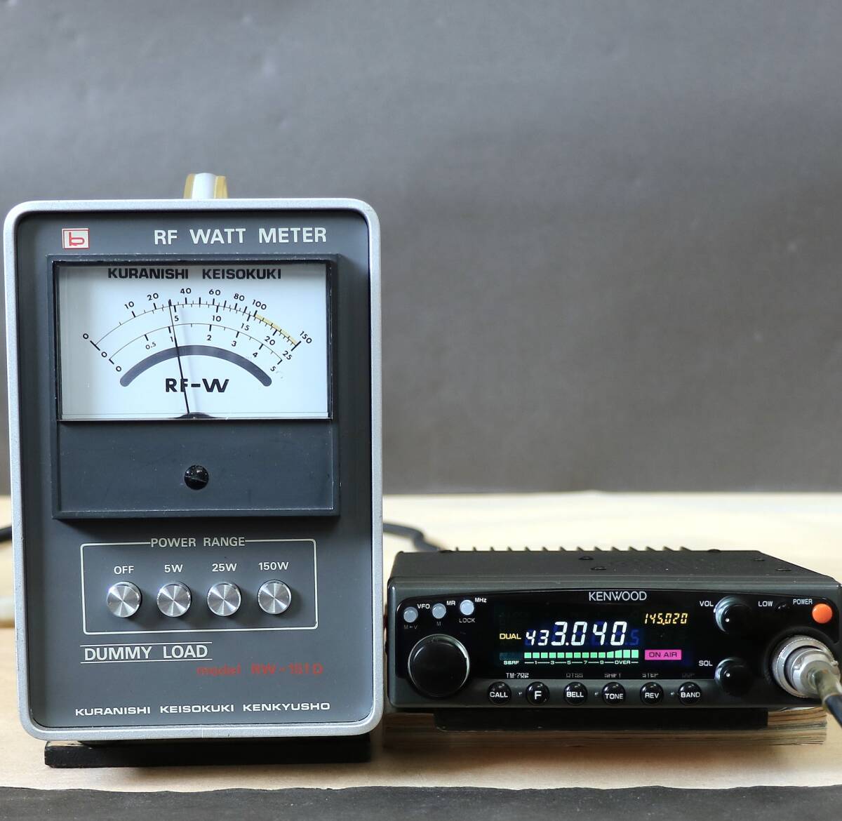 KENWOOD ケンウッド TM-702D 30Wパワー 145/430MHz 2バンドモービル 高輝度白色LED（検索：TM-732 TM-741 TM-701）_画像8