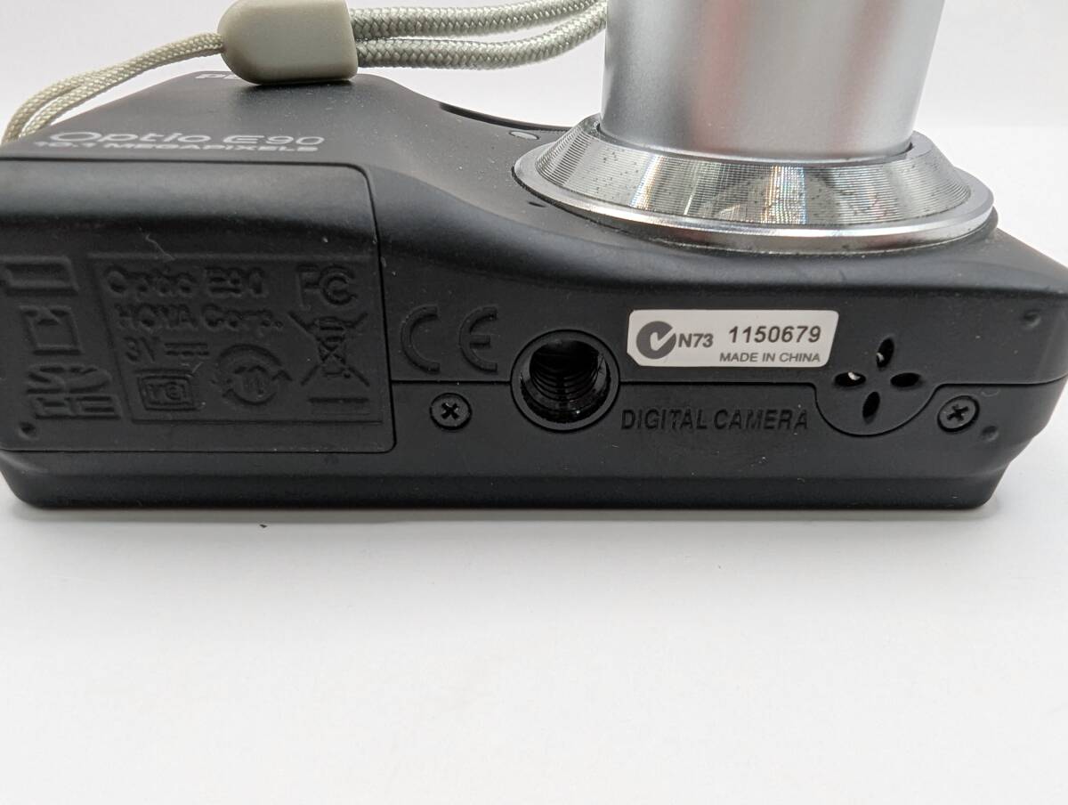 ◇動作未確認◇PENTAX デジカメジャンク　E90_画像4