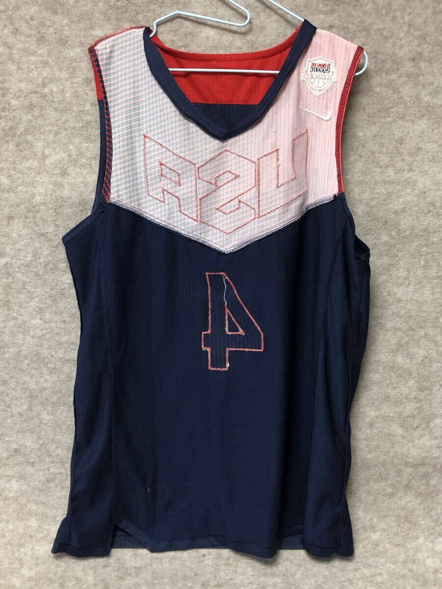 バスケットボール バスケ アメリカ代表 USA パリオリンピック ドリームチーム ユニフォーム 背番号4 ステファン カーリー Lサイズ_画像3