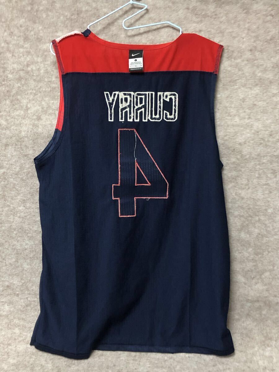 バスケットボール バスケ アメリカ代表 USA パリオリンピック ドリームチーム ユニフォーム 背番号4 ステファン カーリー Lサイズ_画像4