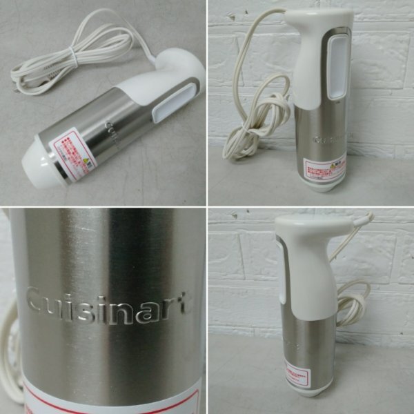 美品 Cuisinart クイジナート CSB-77JBS スマートスティック ハンド ブレンダー 2012年製 ハンドブレンダー_画像2