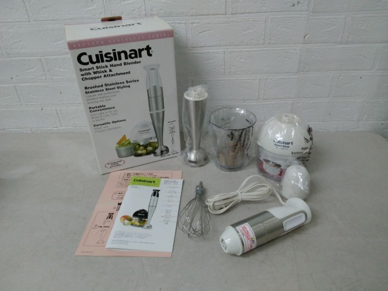 美品 Cuisinart クイジナート CSB-77JBS スマートスティック ハンド ブレンダー 2012年製 ハンドブレンダー_画像1