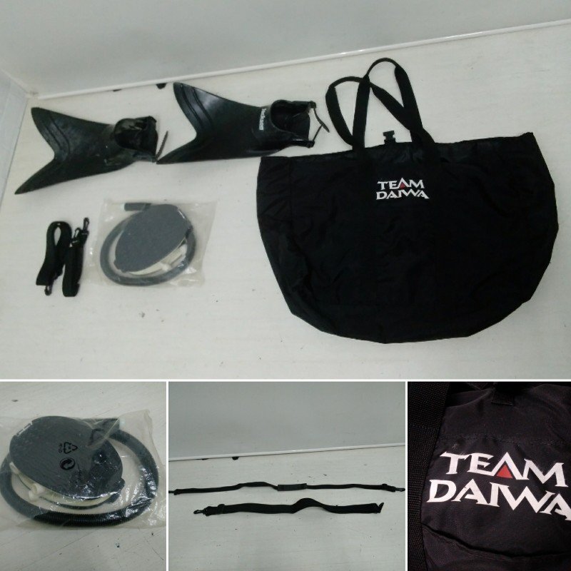 TEAM DAIWA Daiwa ..O type плавательное средство TD-F322A покрытие только надувной круг нет Jakson ласты упаковочный пакет воздушный насос имеется 