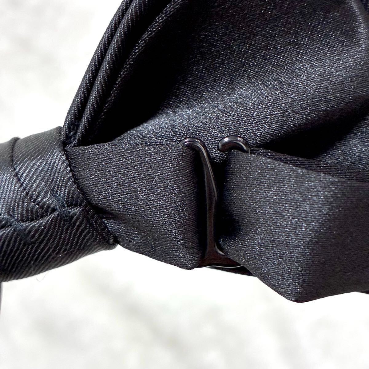 蝶ネクタイ カフスボタン チーフセット ブラック ホワイト 黒 白 メンズ フォーマル 結婚式 新郎 ゲスト タキシード 成人式 前撮り撮影_画像6