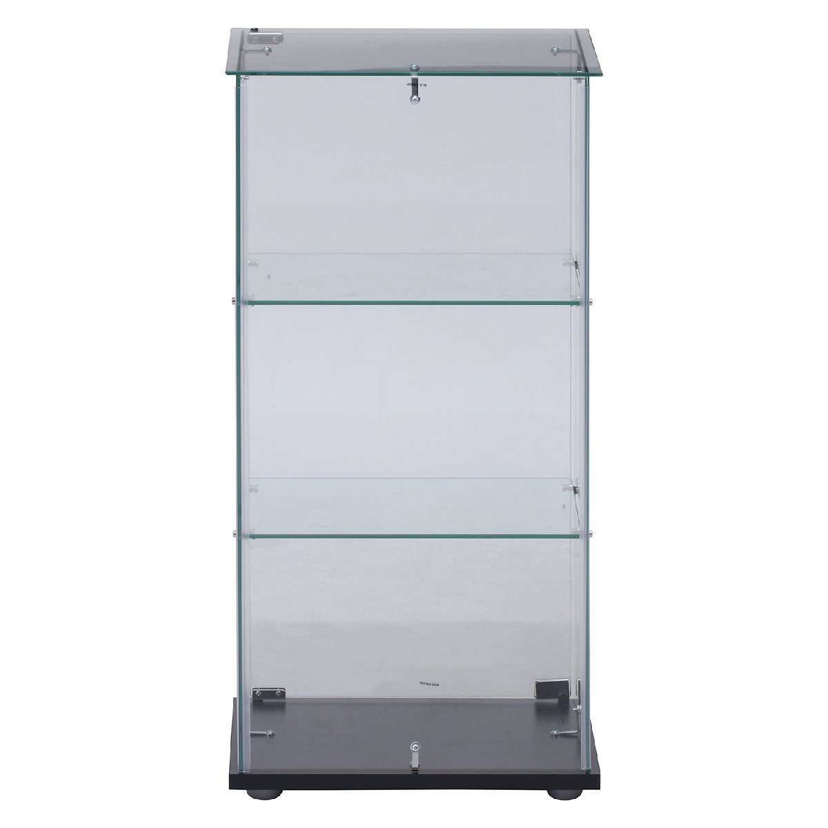 送料無料 見せる収納 コレクションケース ガラス ショーケース キャビネット 3段 飾り棚 収納棚 インテリア 幅43cm奥行37cm高さ85cm 新品_画像8