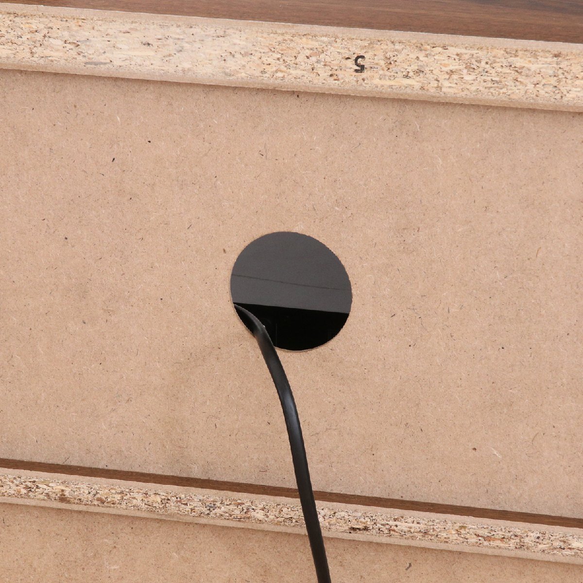 送料無料 引き出し付き テレビ台 ローボード 収納棚 テレビラック AVボード オープンラック 幅118cm奥行40cm高さ45cm オークブラウン 新品_画像6