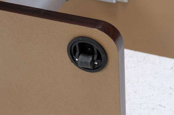  бесплатная доставка / подниматься и опускаться стол living центральный steel стол интерьер эластичный высота настройка возможность 43-57cm ширина 120cm глубина 60cm Brown / новый товар 