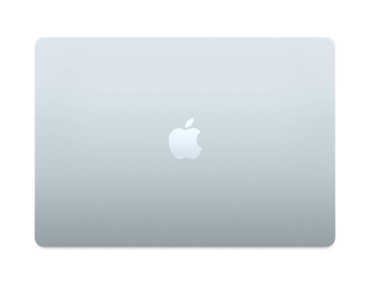 ［新品未開封］15.3inc メモリ24GB SSD512GB搭載MacBook Air[スカイブルー] 2025年モデルM4 Liquid Retina A3241/MC7D4J/A_画像6