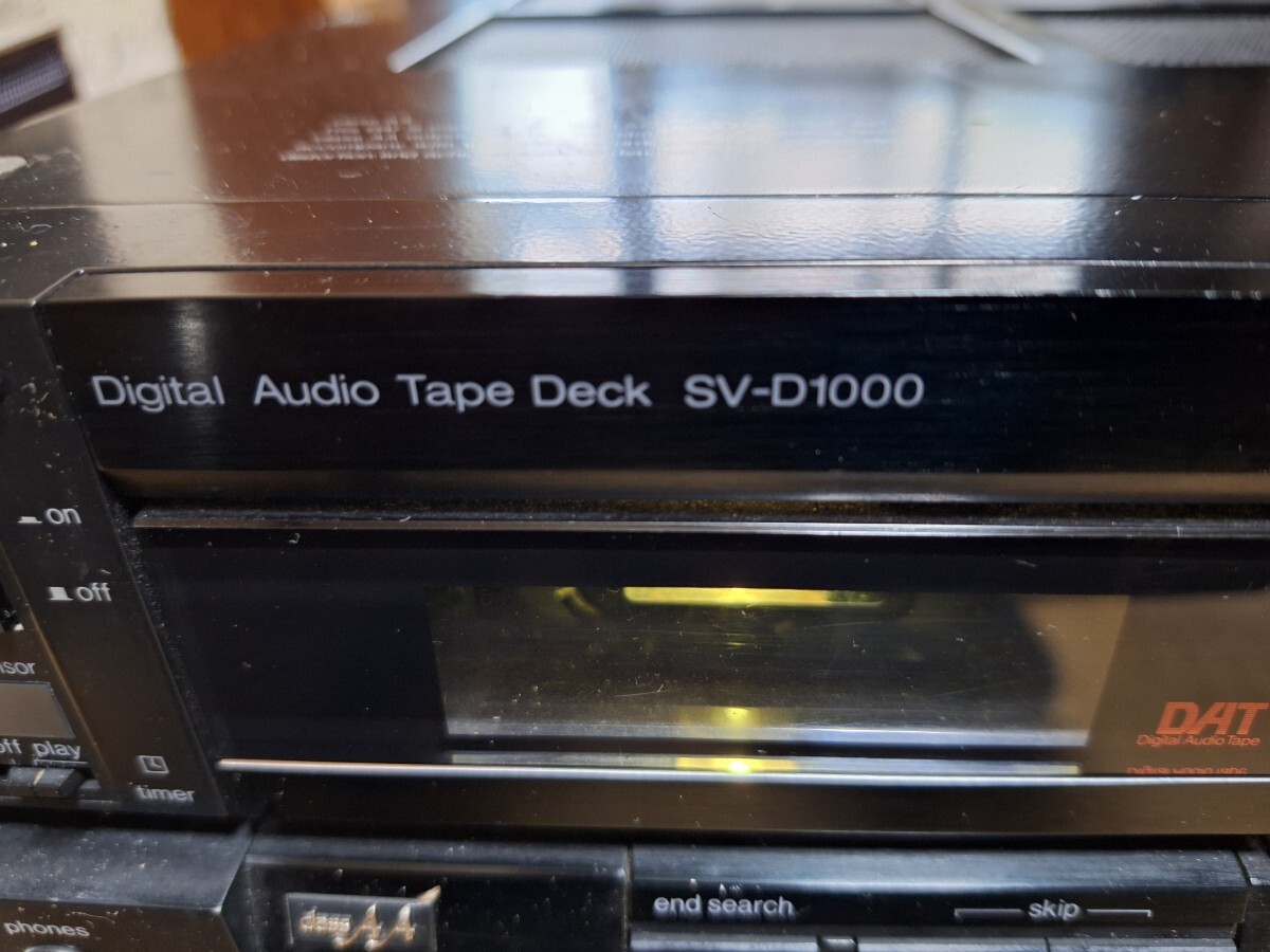 Technics テクニクス SV-D1000 デジタルオーディオテープデッキ DATデッキ 中古ジャンク品_画像6